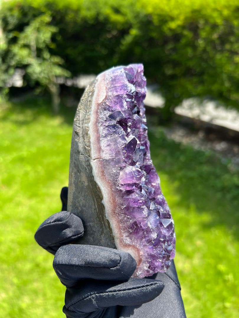 560 高品質アメジストドーム クラスター ウルグアイ産 パワーストーン