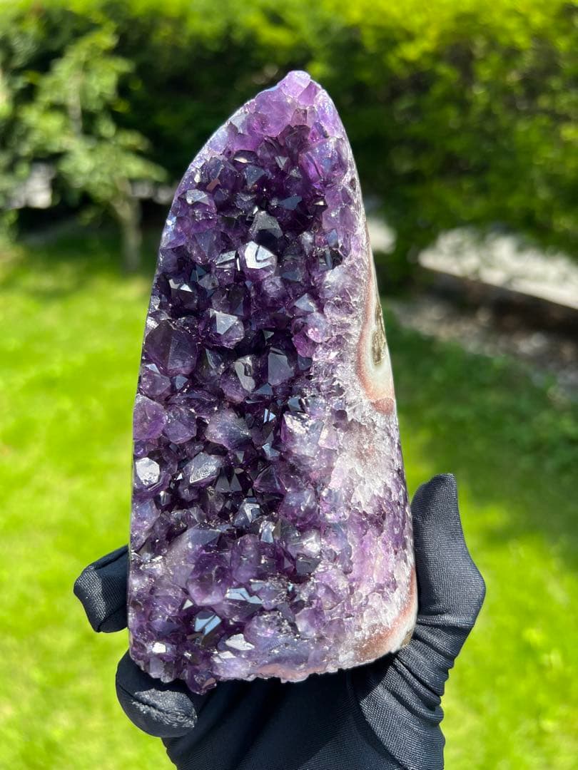 560 高品質アメジストドーム クラスター ウルグアイ産 パワーストーン