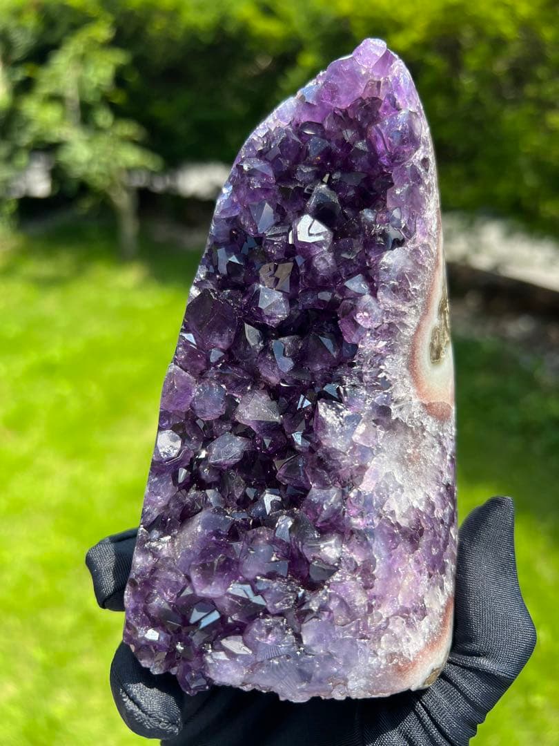 560 高品質アメジストドーム クラスター ウルグアイ産 パワーストーン