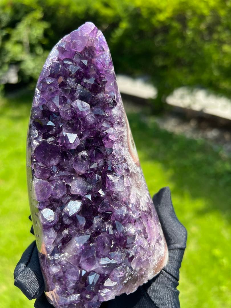 560 高品質アメジストドーム クラスター ウルグアイ産 パワーストーン