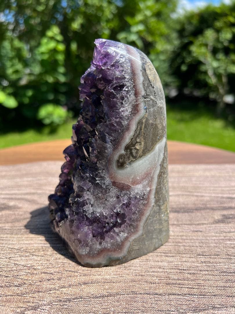560 高品質アメジストドーム クラスター ウルグアイ産 パワーストーン