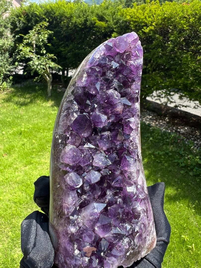 560 高品質アメジストドーム クラスター ウルグアイ産 パワーストーン