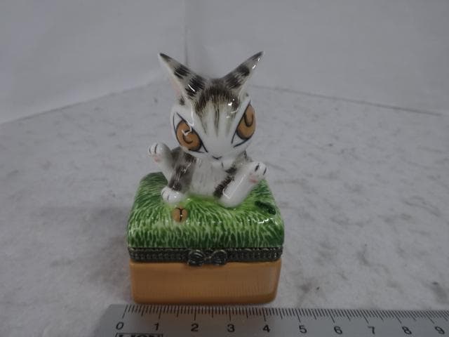 新品　トレジャーボックス　原っぱ　小物入れ　ぼく迷子　わちふぃーるど　ダヤン　猫