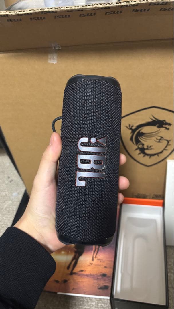 JBL Flip 6 ワイヤレススピーカー ブラック