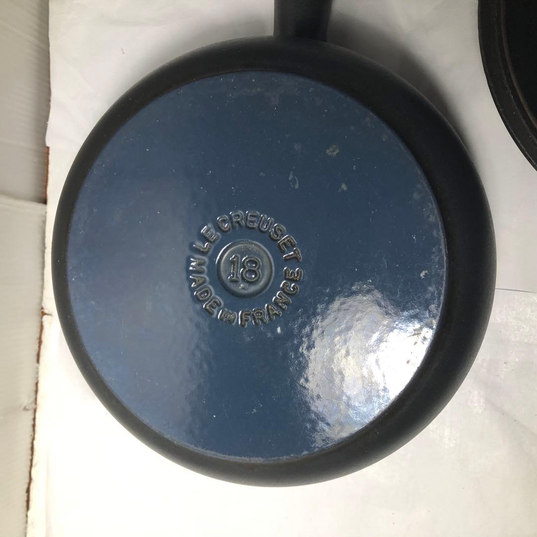 ル・クルーゼ ブラック ソースパン 18㎝ 1.5ℓ　片手鍋