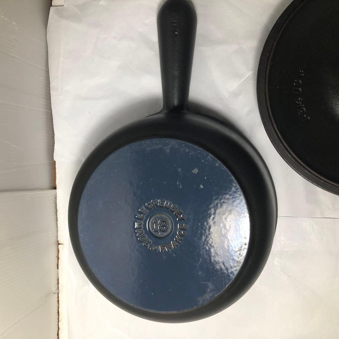 ル・クルーゼ ブラック ソースパン 18㎝ 1.5ℓ　片手鍋