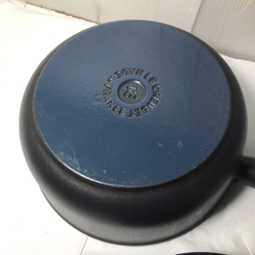 ル・クルーゼ ブラック ソースパン 18㎝ 1.5ℓ　片手鍋