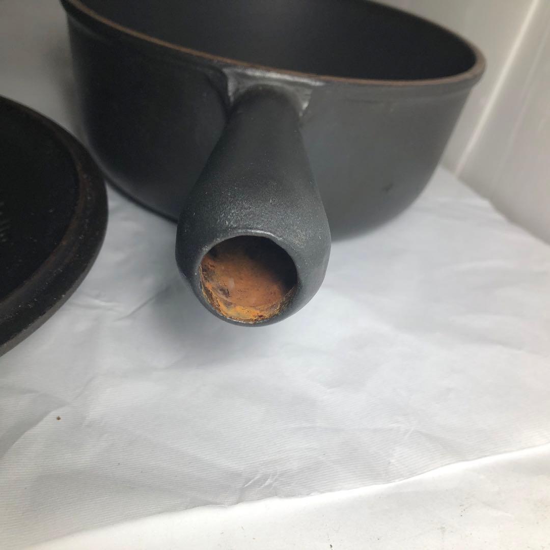 ル・クルーゼ ブラック ソースパン 18㎝ 1.5ℓ　片手鍋