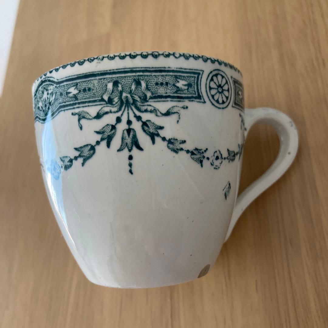 フランス　アンティーク　デミタスカップ