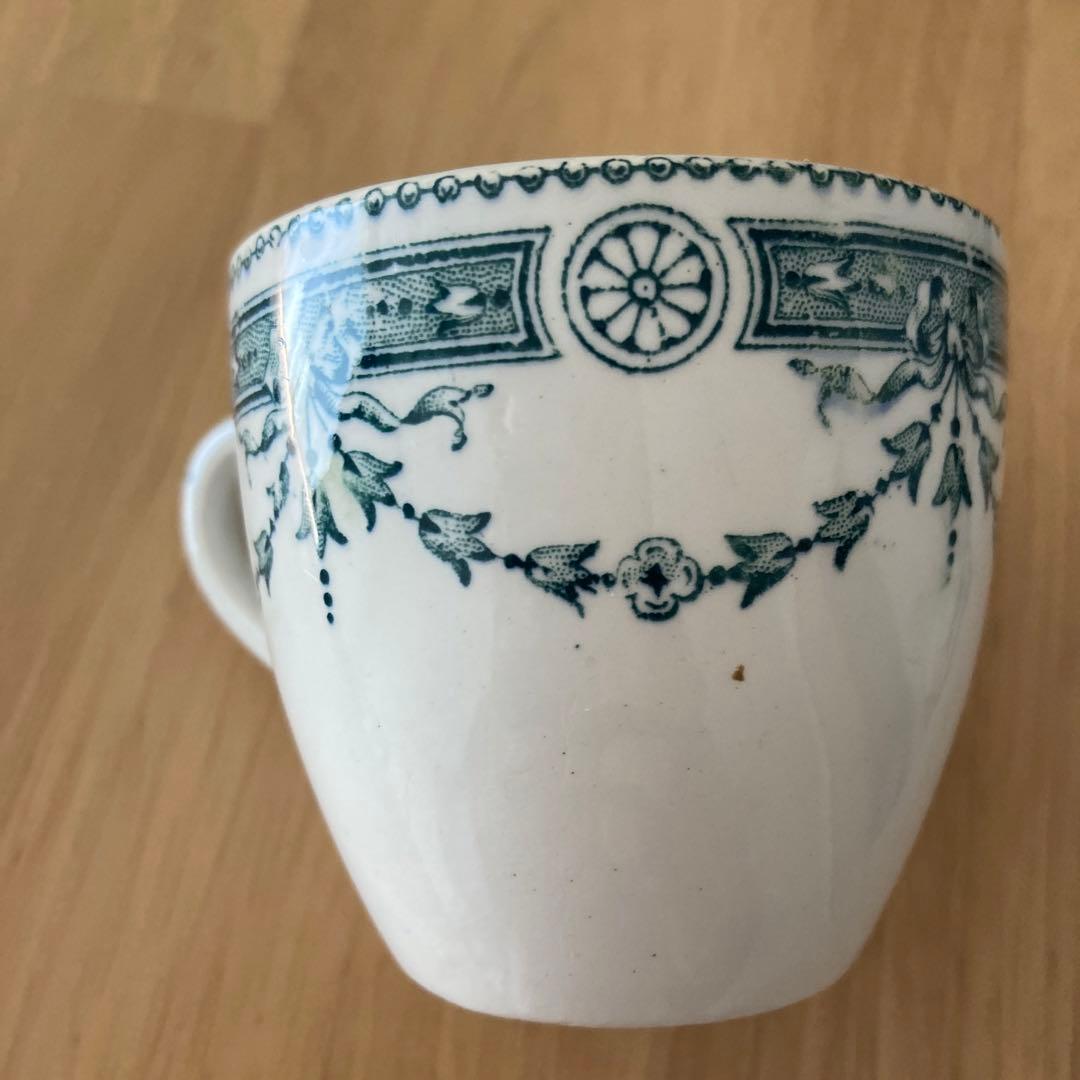 フランス　アンティーク　デミタスカップ