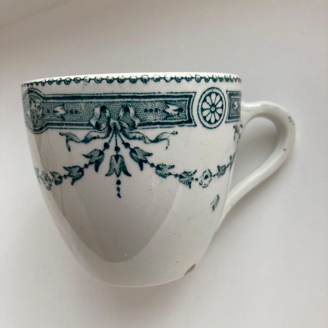 フランス　アンティーク　デミタスカップ