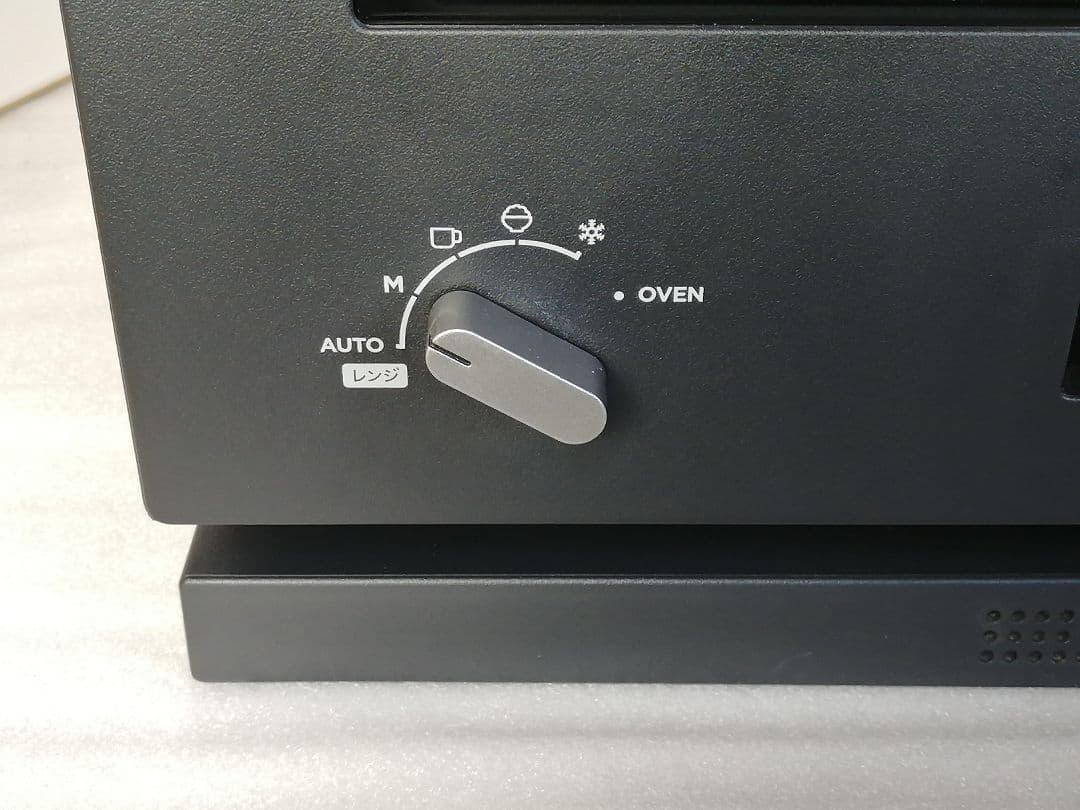 バルミューダデザイン　オーブンレンジ　ブラック　22年製　052
