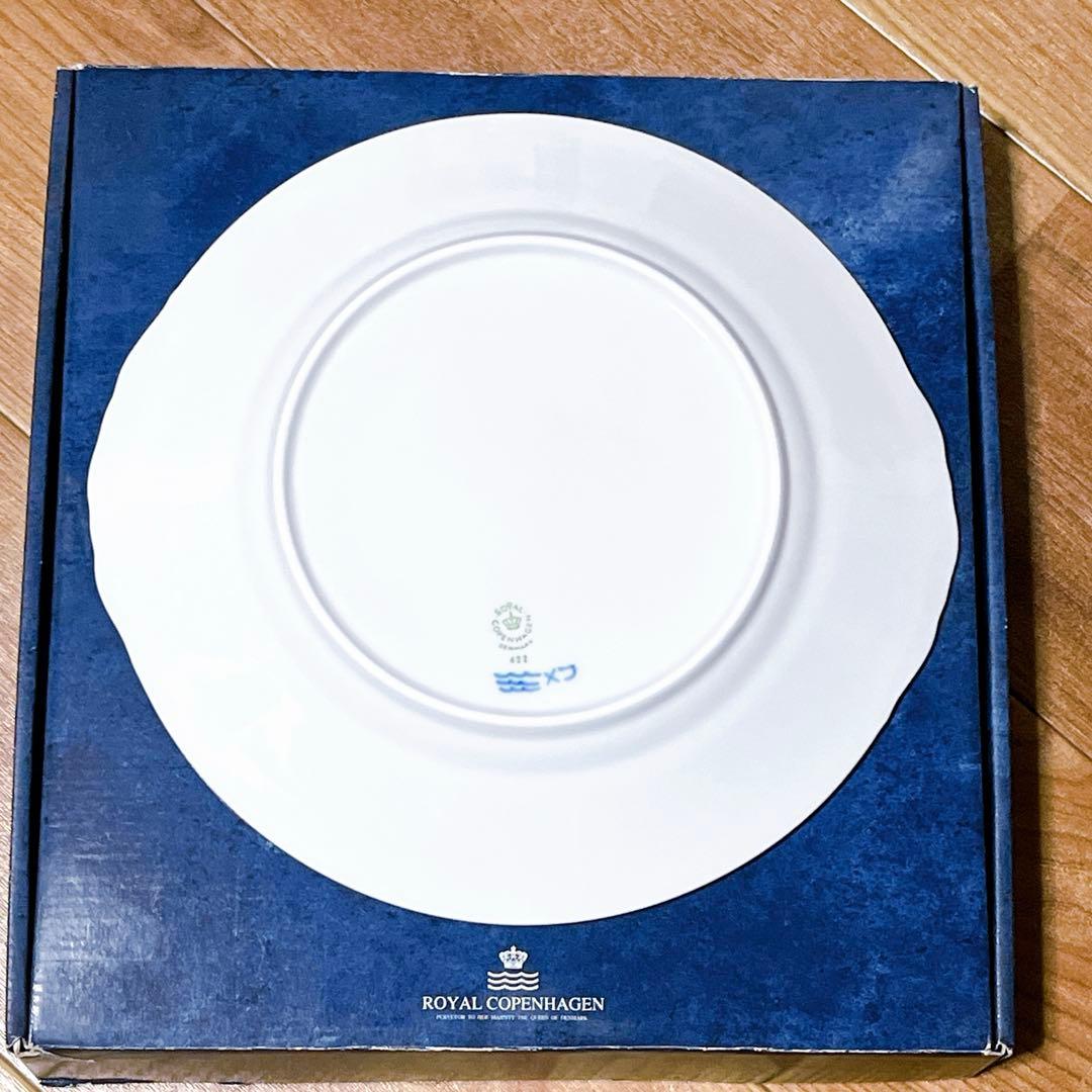 ロイヤルコペンハーゲン ブルーフラワー カーブ　大　プレート　皿　デンマーク製
