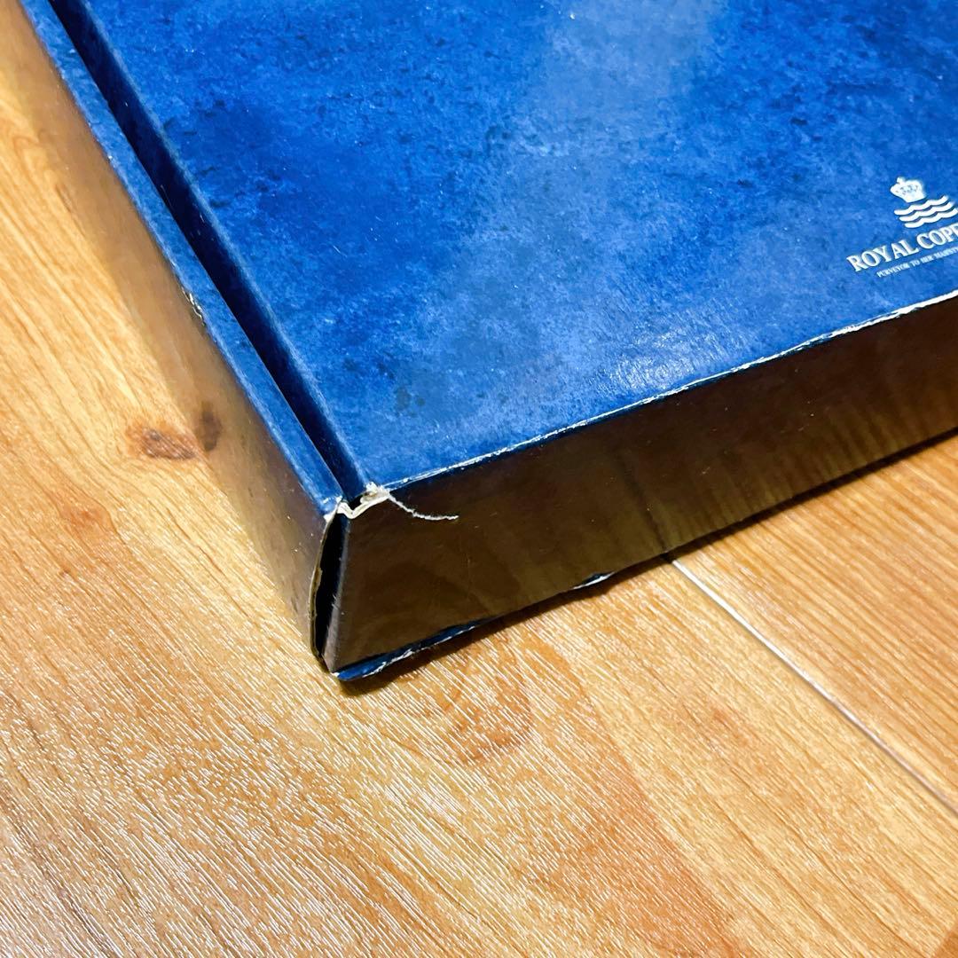 ロイヤルコペンハーゲン ブルーフラワー カーブ　大　プレート　皿　デンマーク製