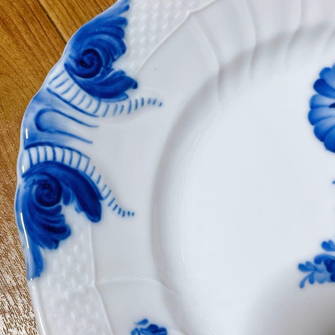 ロイヤルコペンハーゲン ブルーフラワー カーブ　大　プレート　皿　デンマーク製