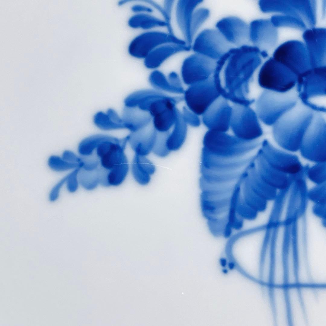 ロイヤルコペンハーゲン ブルーフラワー カーブ　大　プレート　皿　デンマーク製