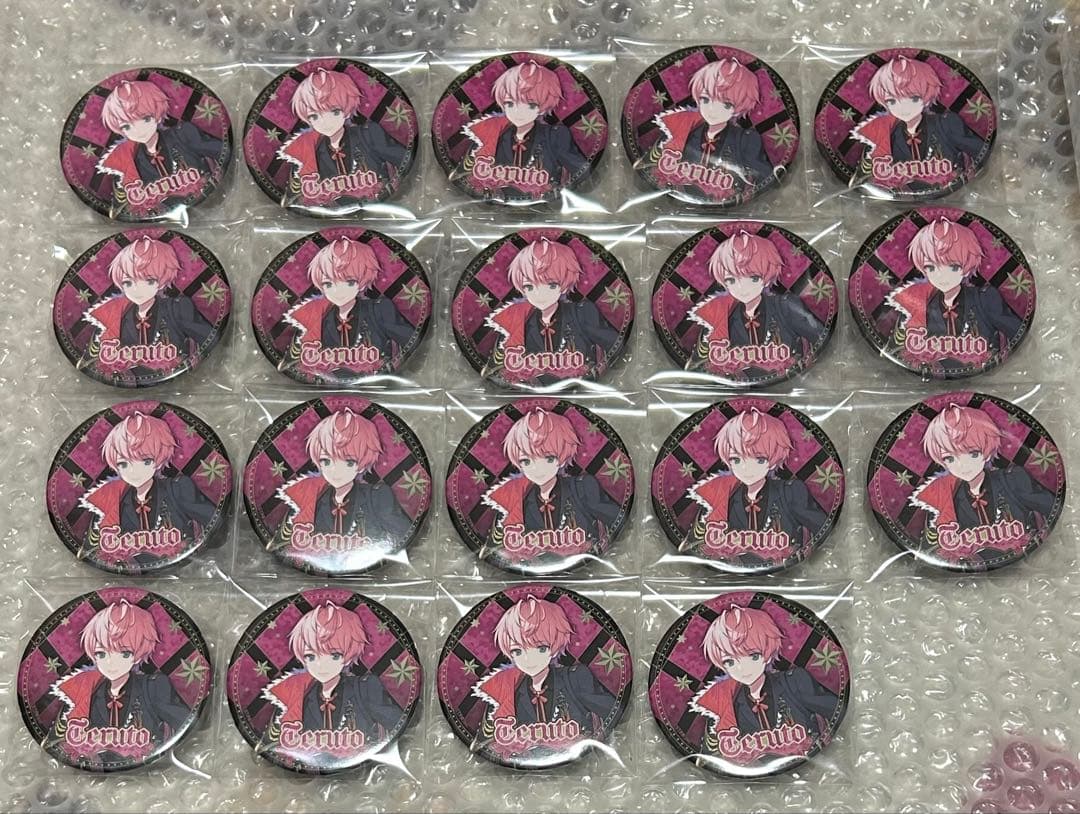 てるとくん 等身缶バッジ