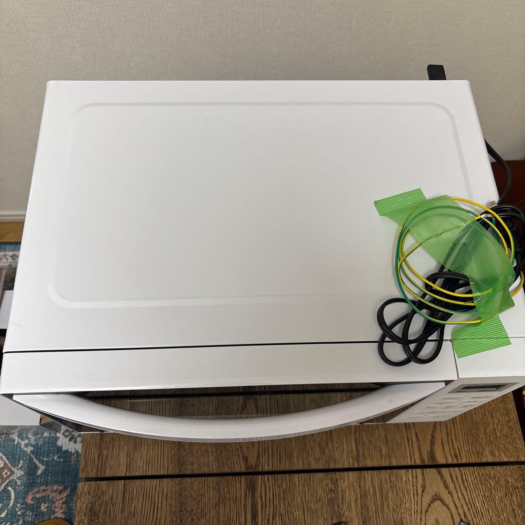 電子レンジ　18L 2023年製　取説付き　フラット庫内 ARF-118VF