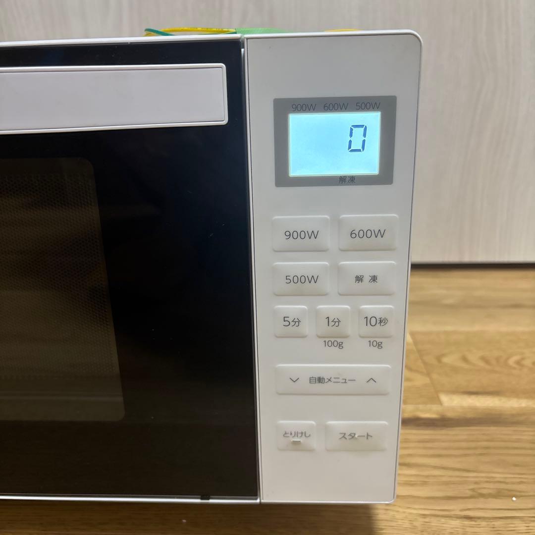 電子レンジ　18L 2023年製　取説付き　フラット庫内 ARF-118VF