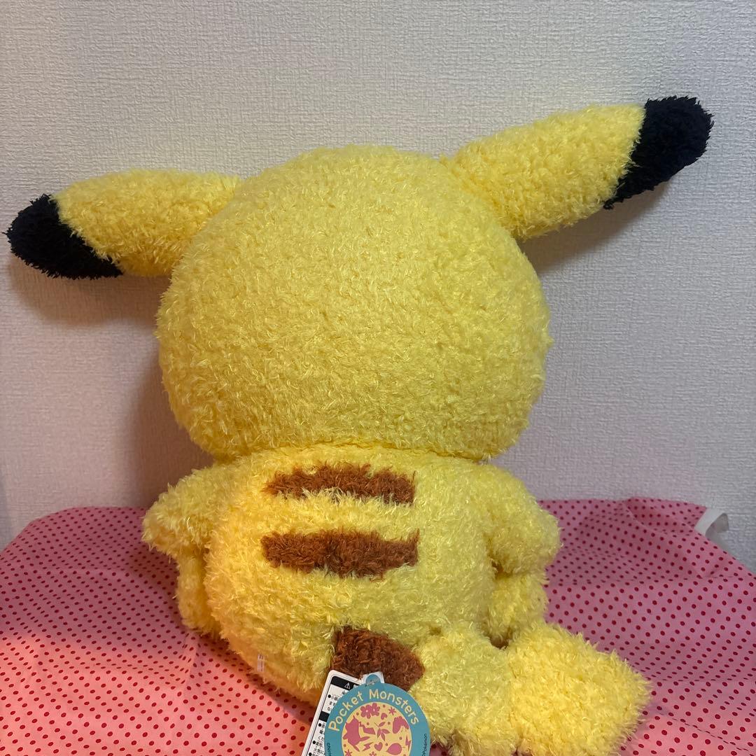 ポケモン　セキグチ　ピカチュウもこもこぬいぐるみ2L 未使用タグ付き