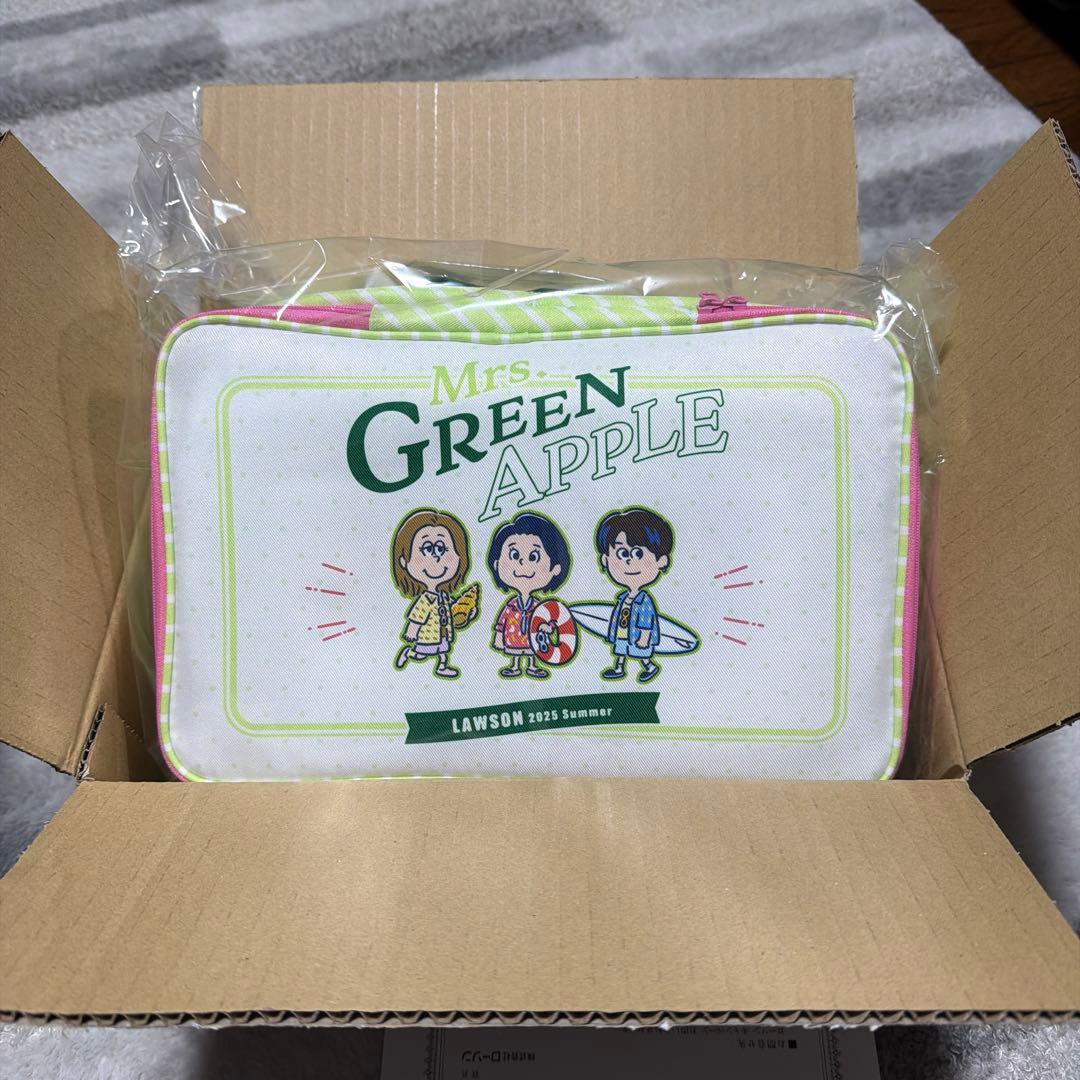 【再値下げ中】Mrs. GREEN APPLE ローソン　ポーチセット