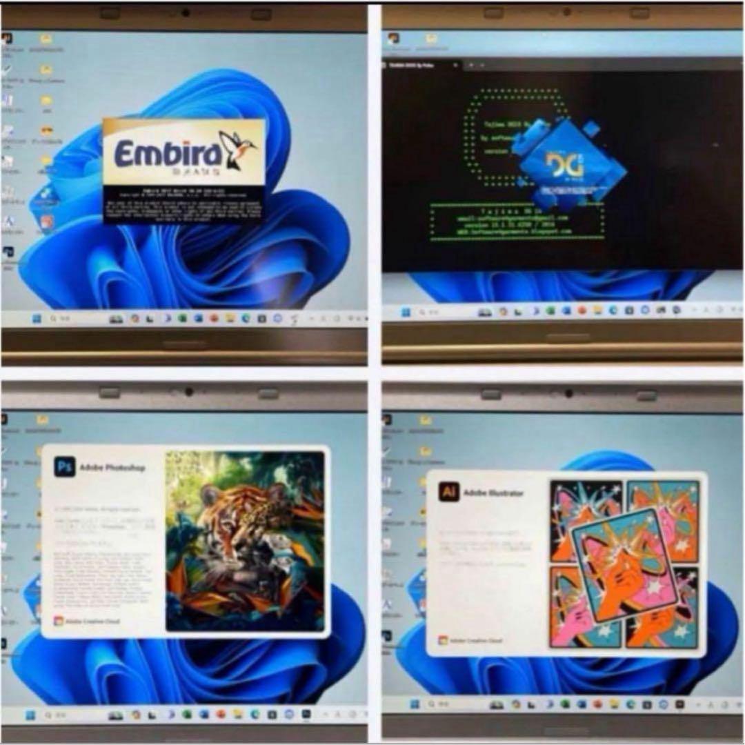 LTE－SZ6-刺しゅう用ノートパソコン ブラザー ジャノメ JUKIも可能❗️