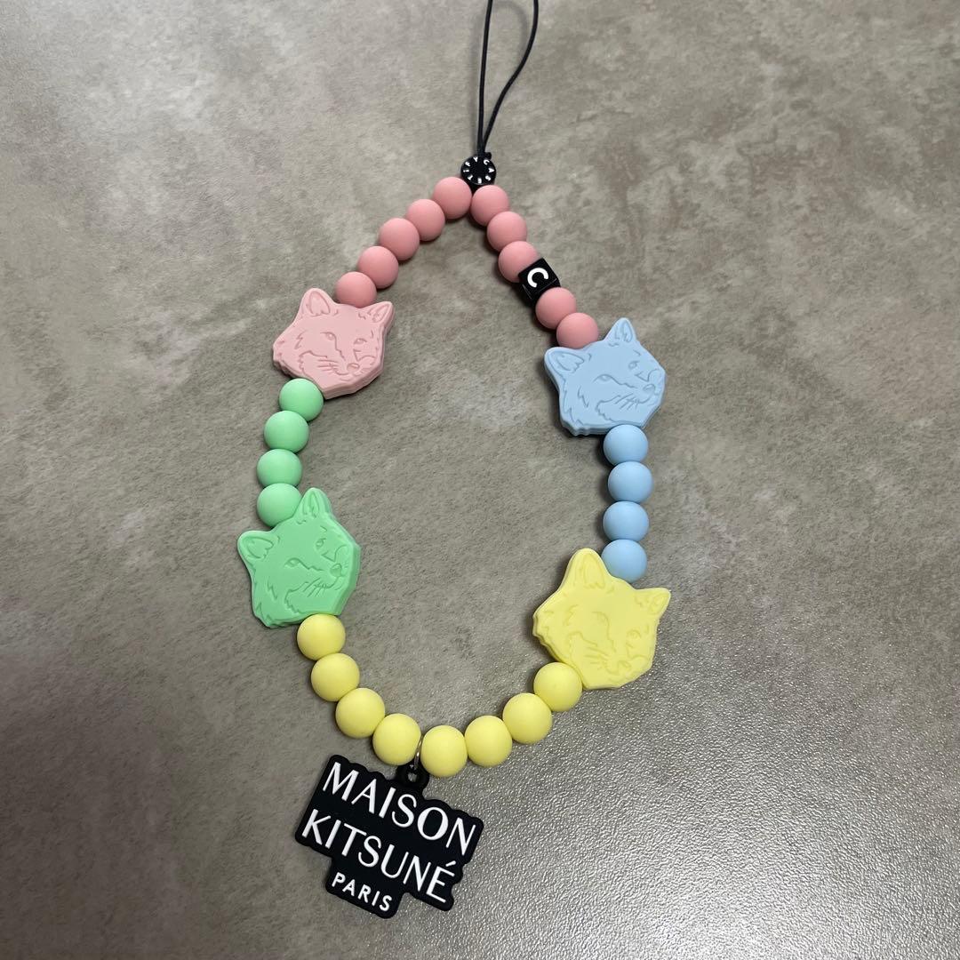 【美品】メゾンキツネ×CASETiFY｜ストラップ　スマホ　チャーム