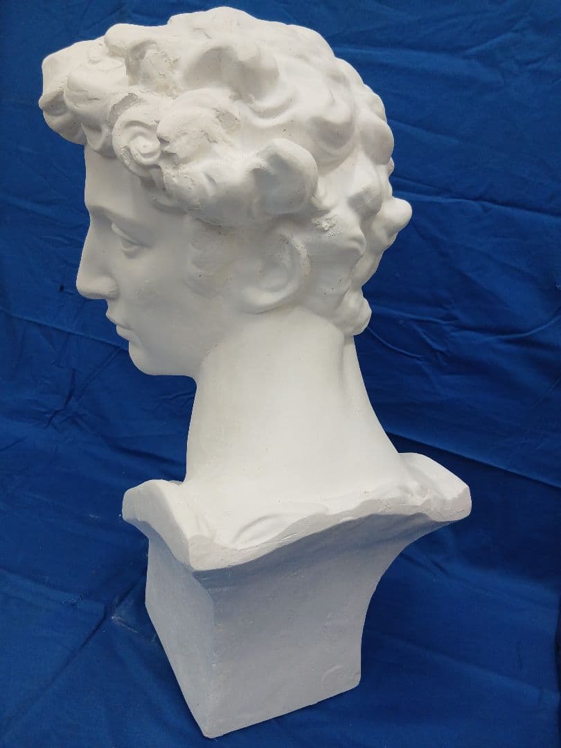 ほし。メディチ首像　高さ60cm。