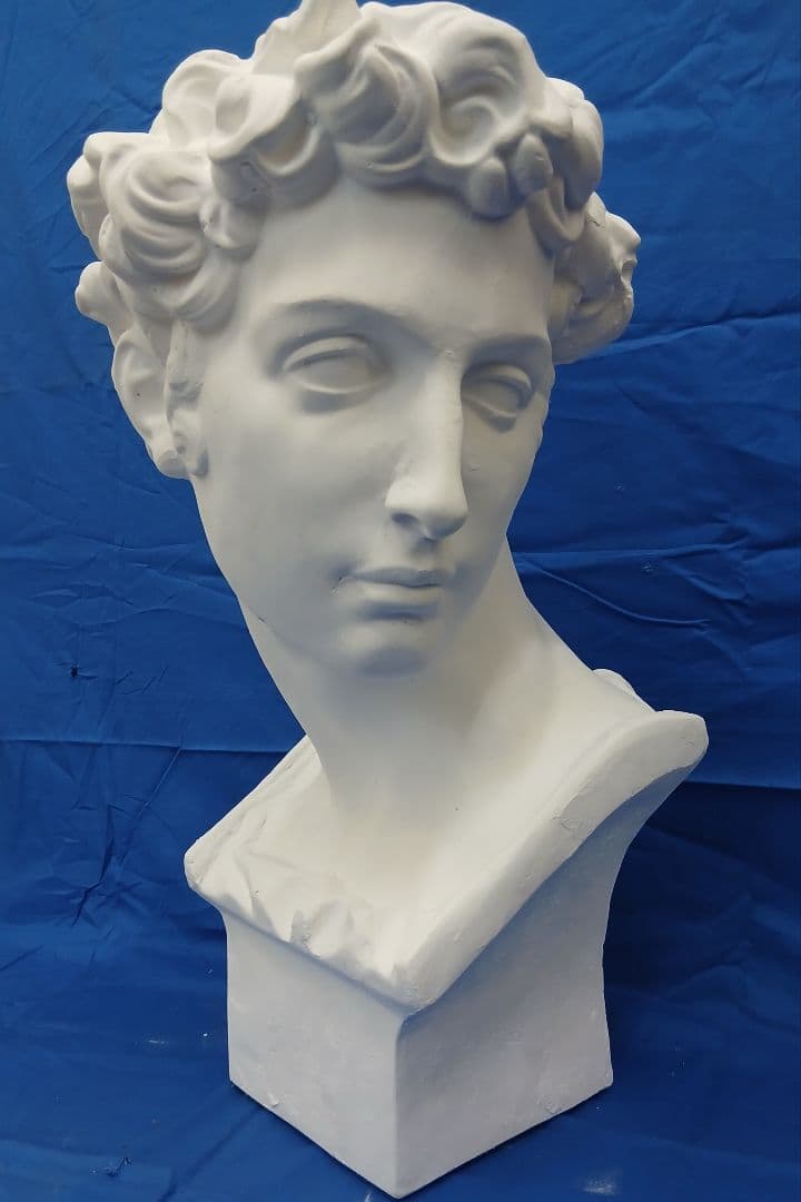 ほし。メディチ首像　高さ60cm。