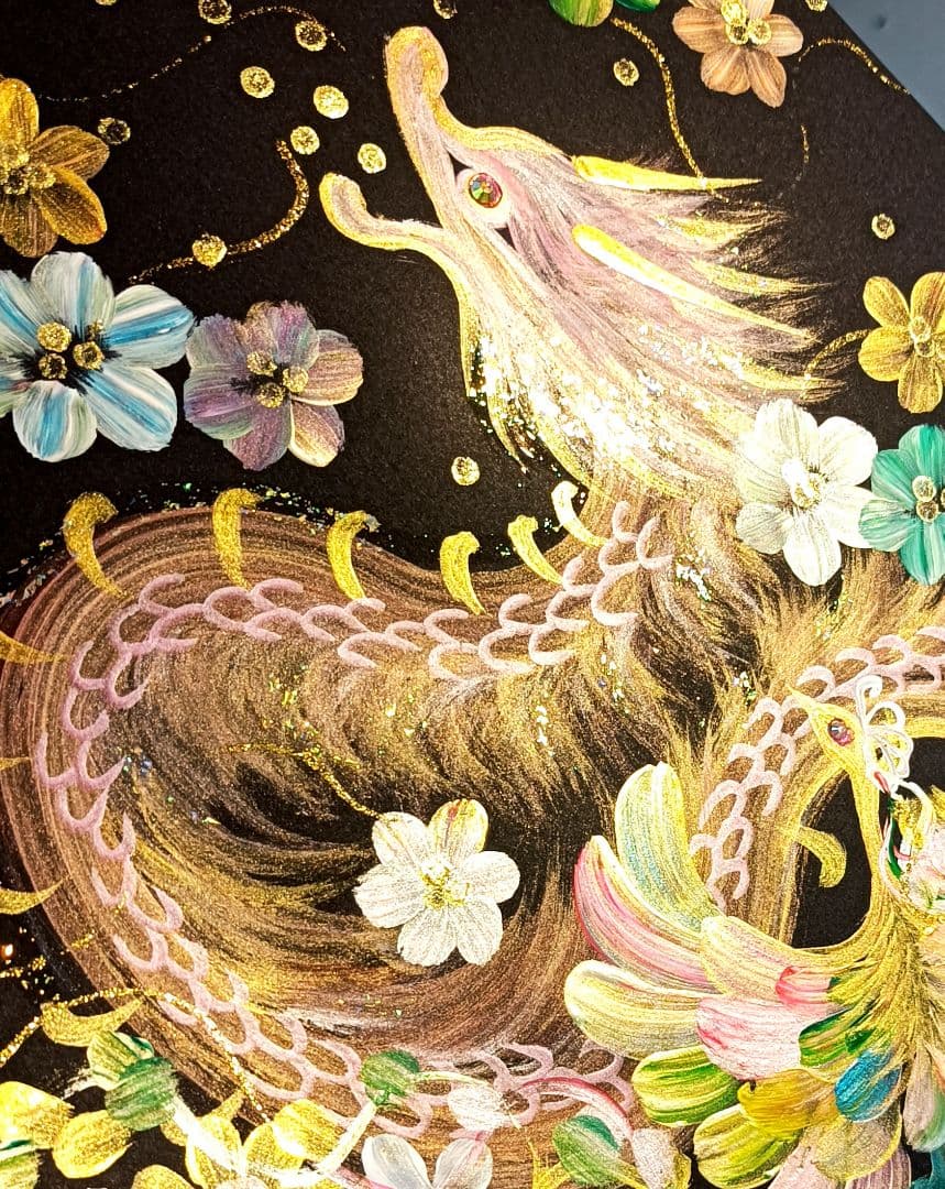 開運絵画　❀八卦全て最強絵画❀龍繋