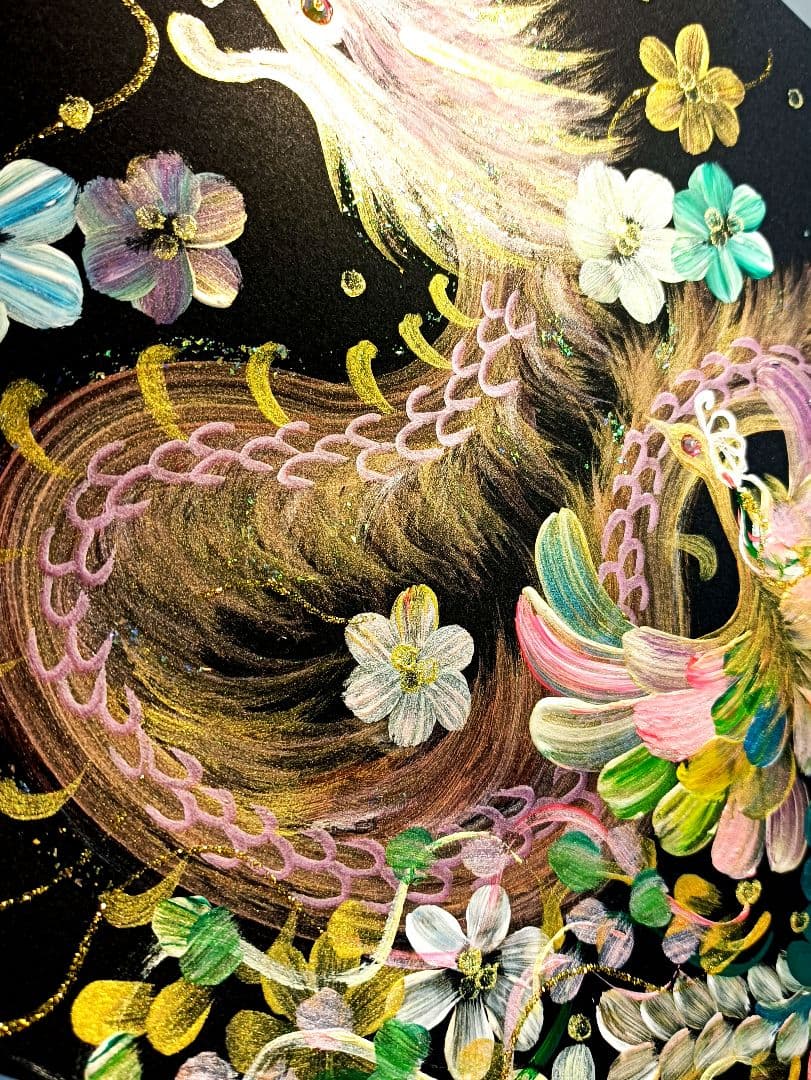 開運絵画　❀八卦全て最強絵画❀龍繋