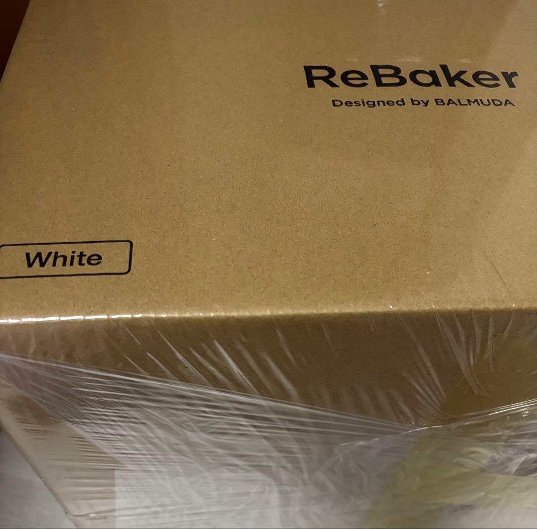 BALMUDA ReBaker トースター ホワイト　KTT01JP-WH 新品