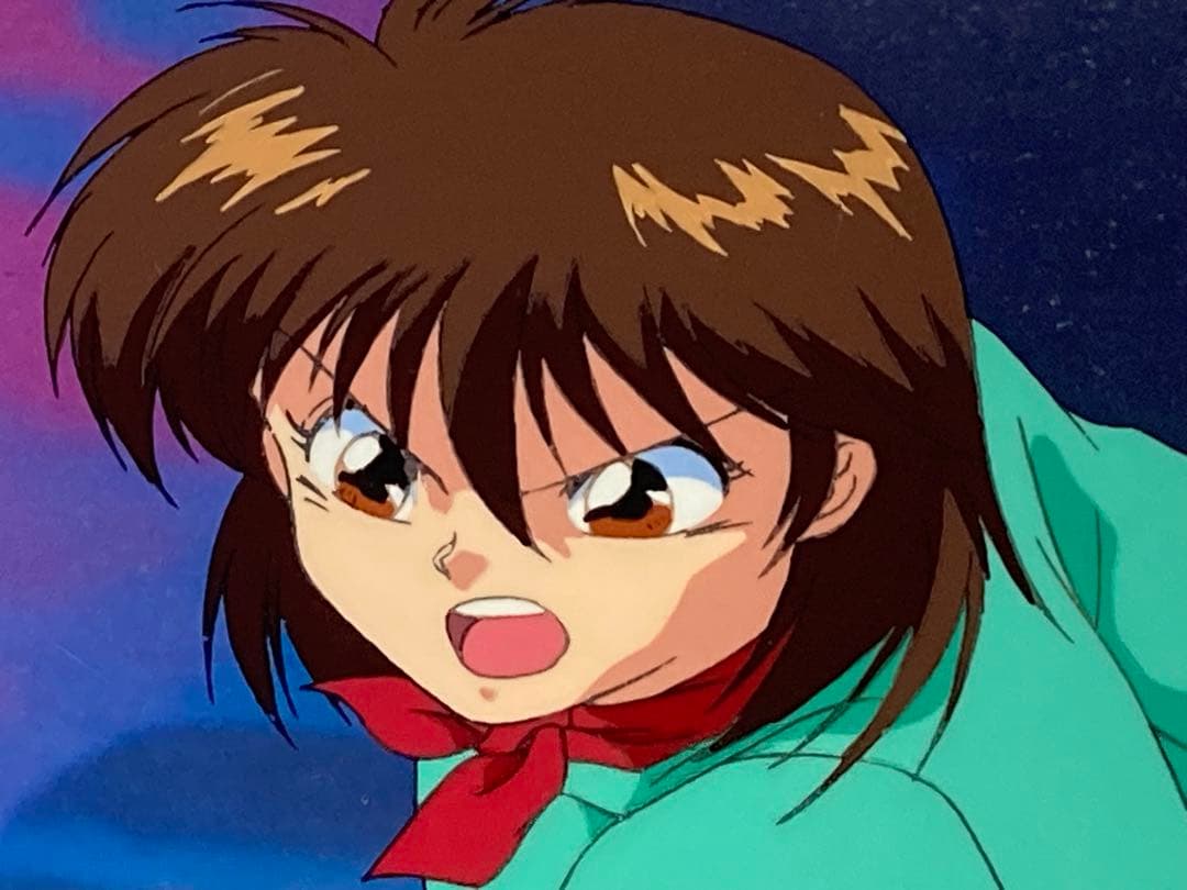 e５３　幽☆遊☆白書セル画【雪村螢子】動画・背景画付き