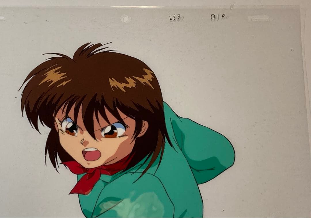 e５３　幽☆遊☆白書セル画【雪村螢子】動画・背景画付き