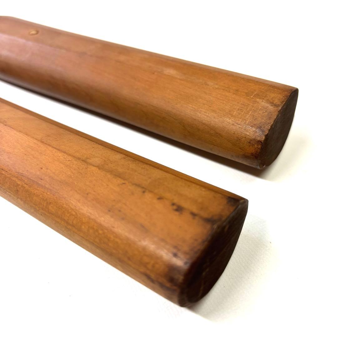 模造刀　白鞘　大小各1本　合金製　拵え　太刀　送料無料