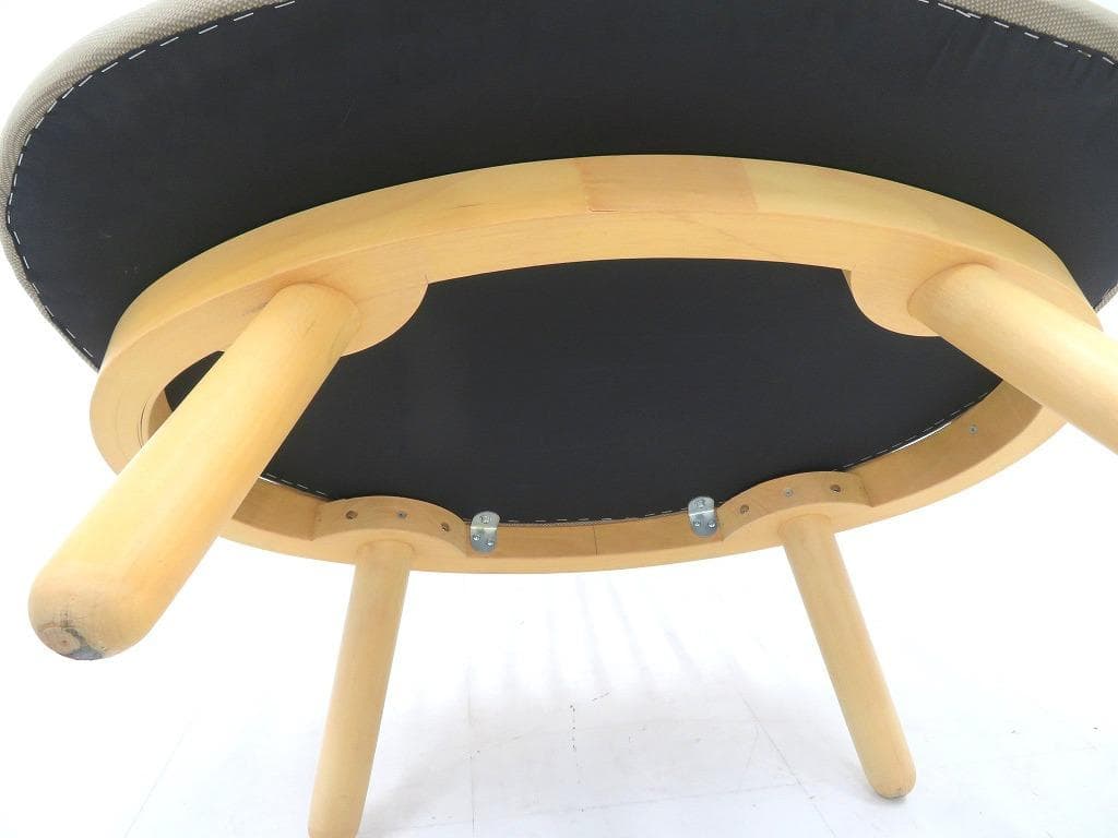 展示品　天童木工　豊口克平　スポークチェア　イス　ソファ　ラウンジ　和モダン