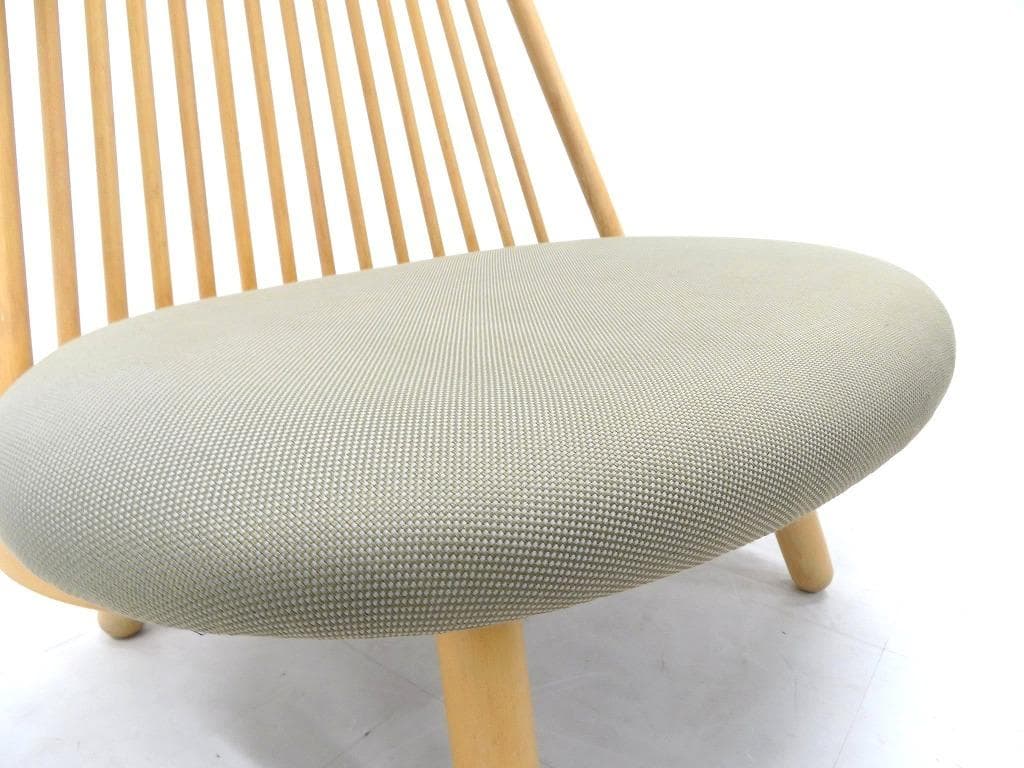 展示品　天童木工　豊口克平　スポークチェア　イス　ソファ　ラウンジ　和モダン