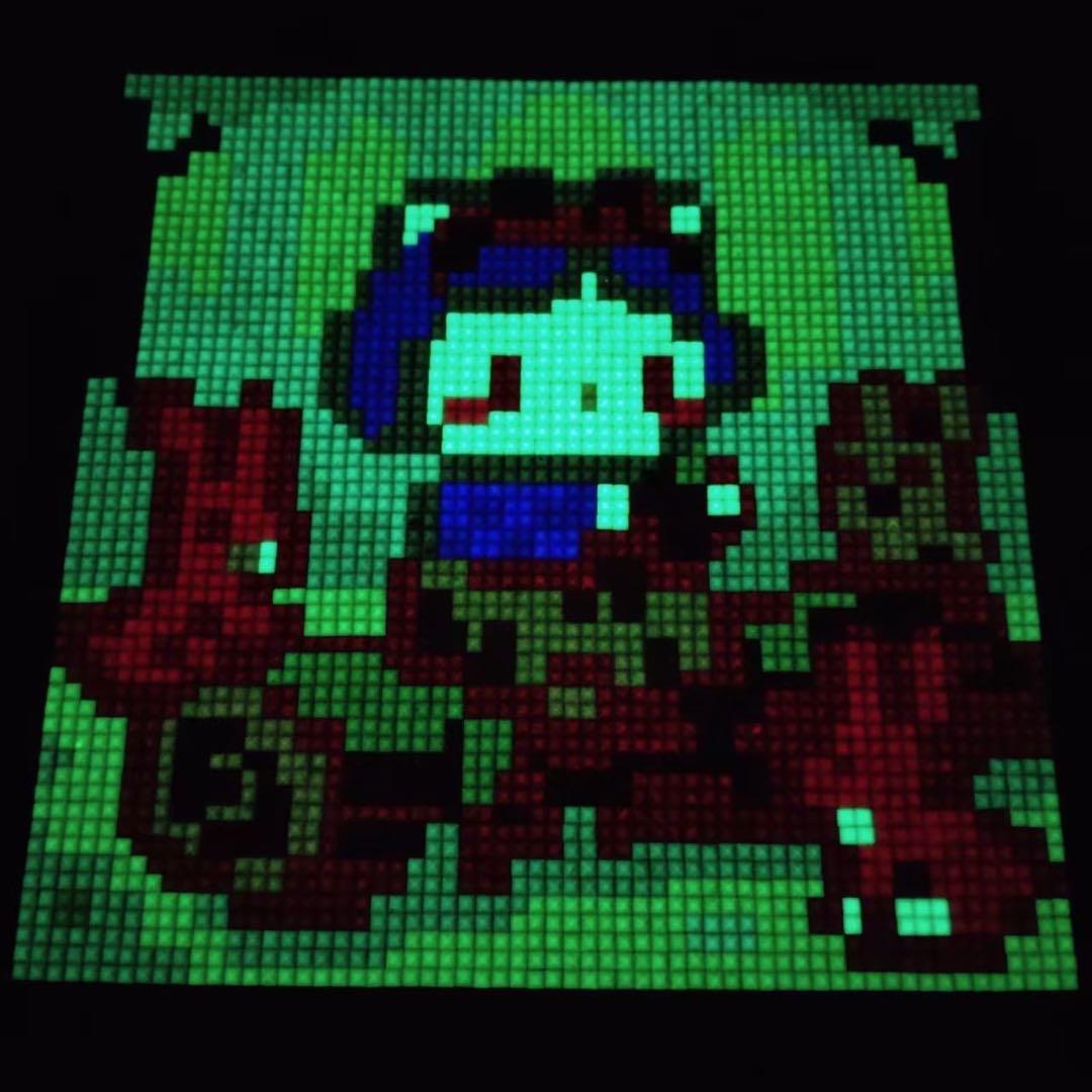 女宇　日本初 夜光ダイヤモンドアートキット 15点セット　全夜光ビーズ