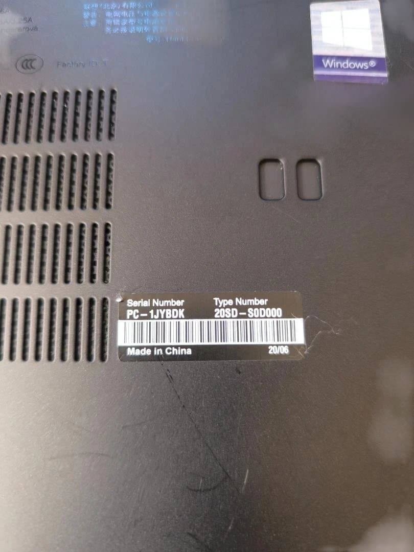 LenovoThinkPad X390第10世代Corei5 m.2 256GB