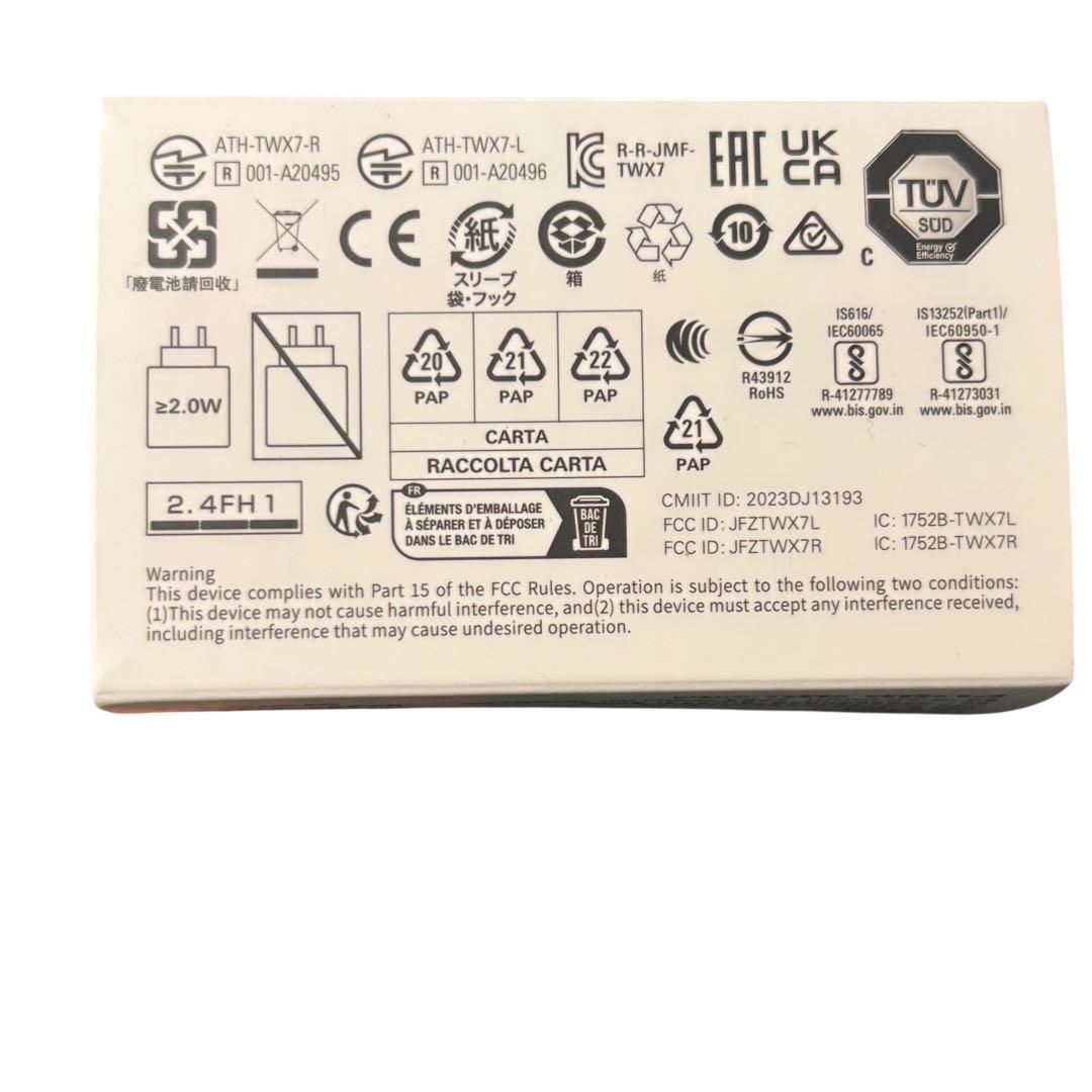 Audio-Technica ATH-TWX7 ワイヤレスイヤホン