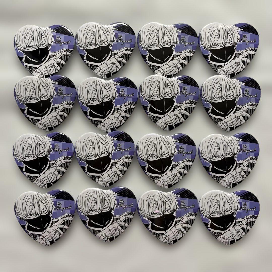 桃源暗鬼　ハート缶バッジ　皇后崎迅　アニメイト