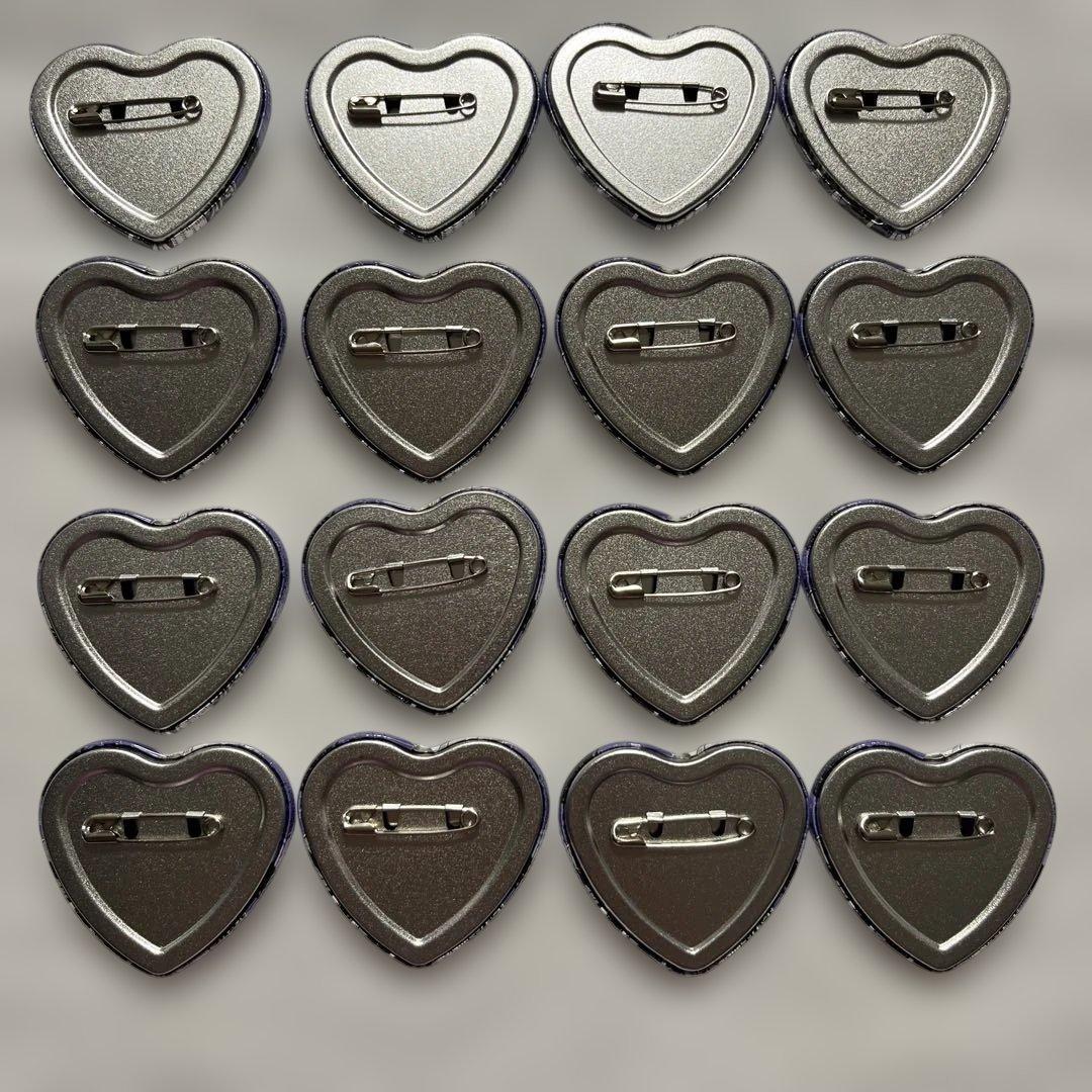 桃源暗鬼　ハート缶バッジ　皇后崎迅　アニメイト