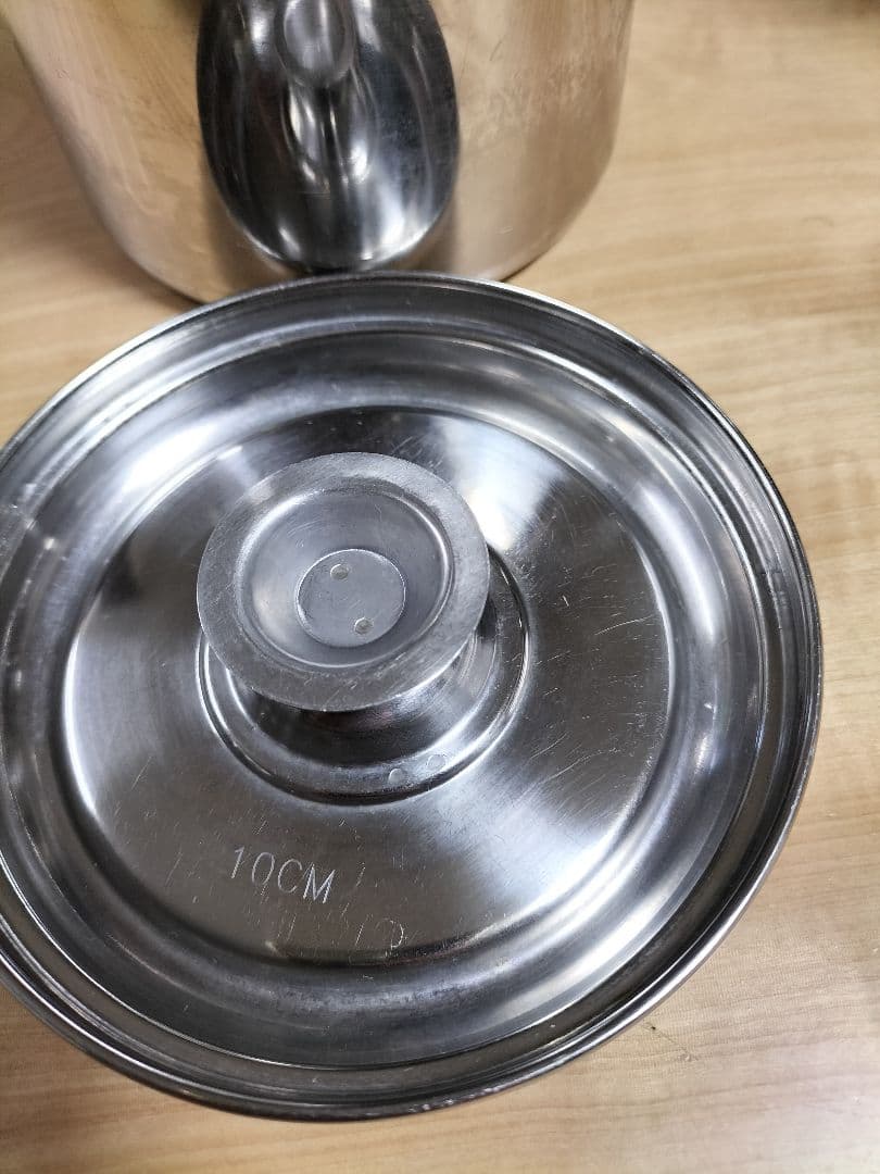 麻*夫様 ステンレス製調理用ポット4個セット