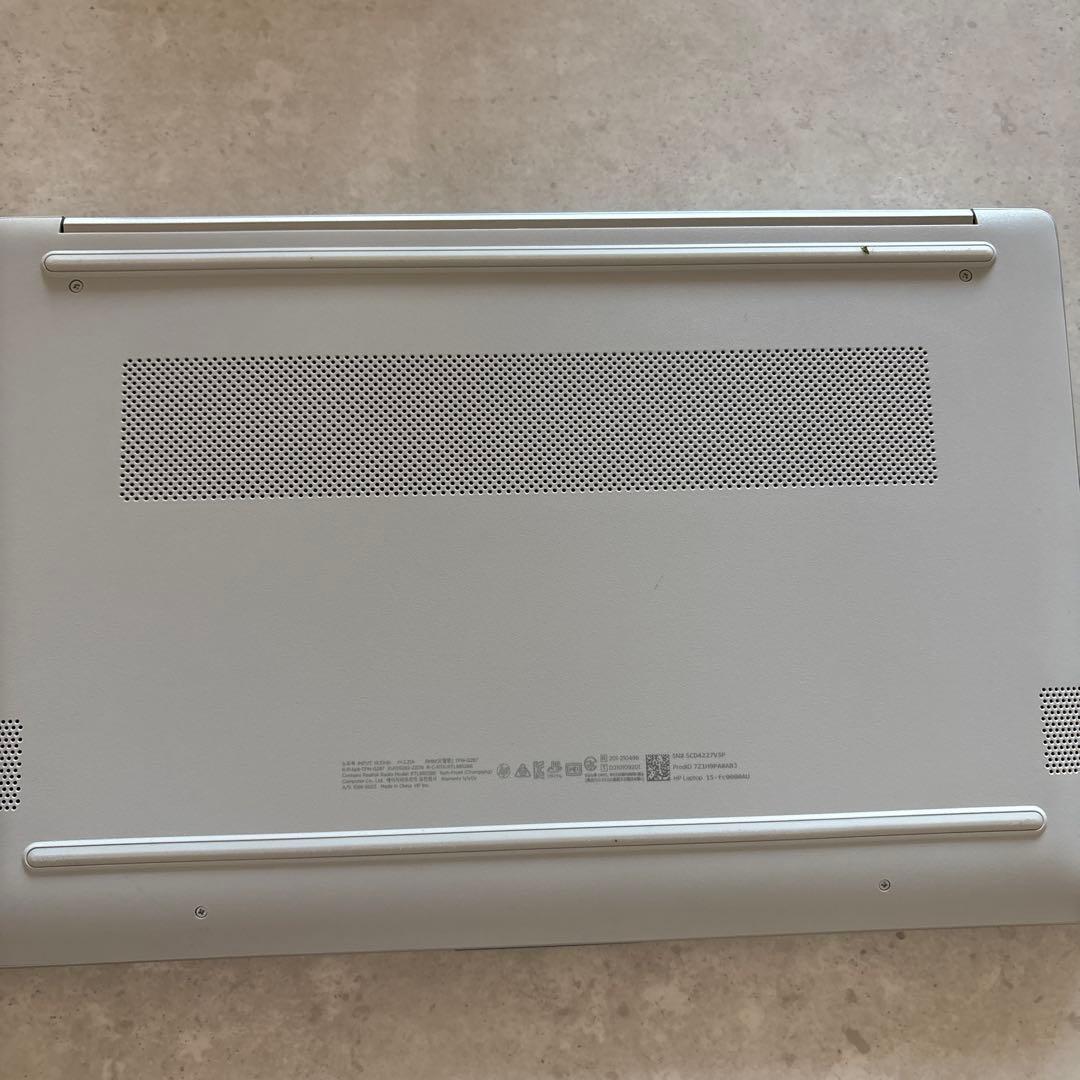 HP ノートPC シルバー 日本語配列