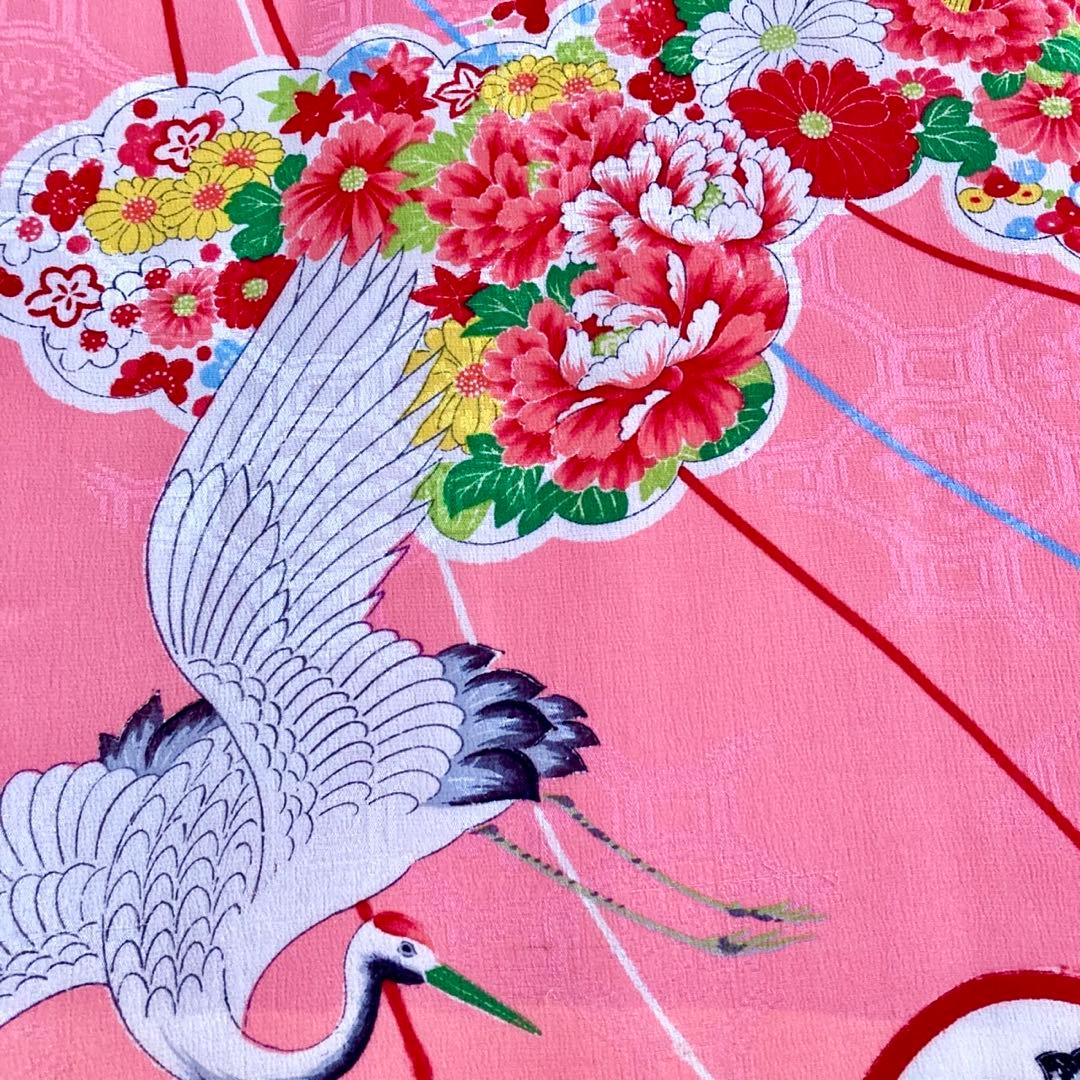 ★レトロ　ジュニア　アンティーク着物　大正ロマン　袴　七五三　十三詣り NO2