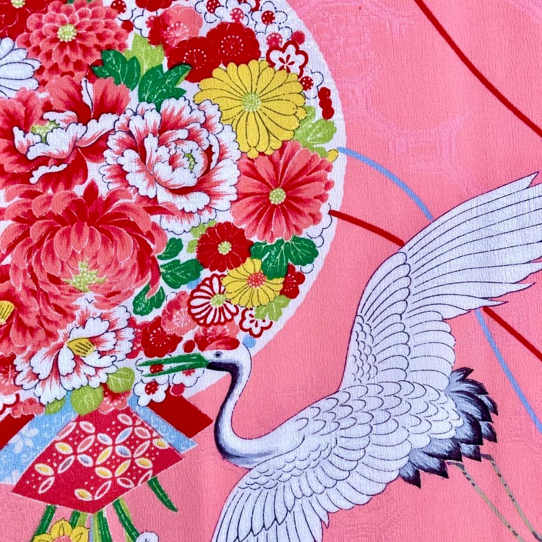 ★レトロ　ジュニア　アンティーク着物　大正ロマン　袴　七五三　十三詣り NO2