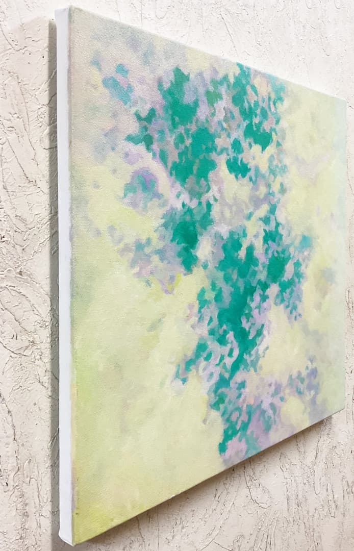 絵画 880 油絵/抽象画風/自然の造形/雲/S6号