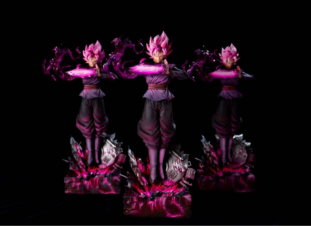 ドラゴンボール　ザマス　スーパーサイヤ人ロゼ　ガレージキッド　フィギュア　完成品