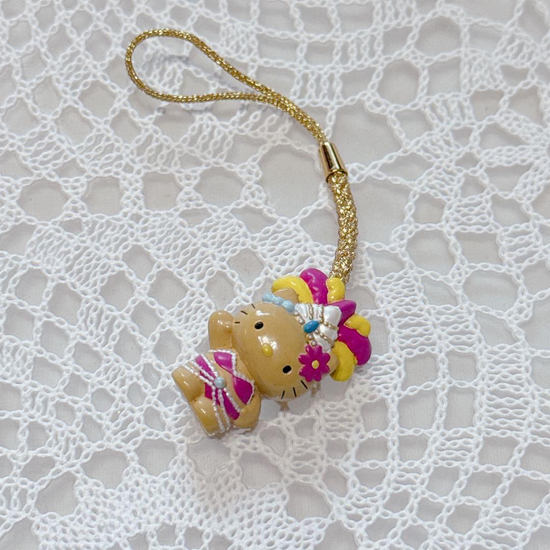 ハローキティ キティ　ご当地　ストラップ サンバ ブラジル サンリオ　レア