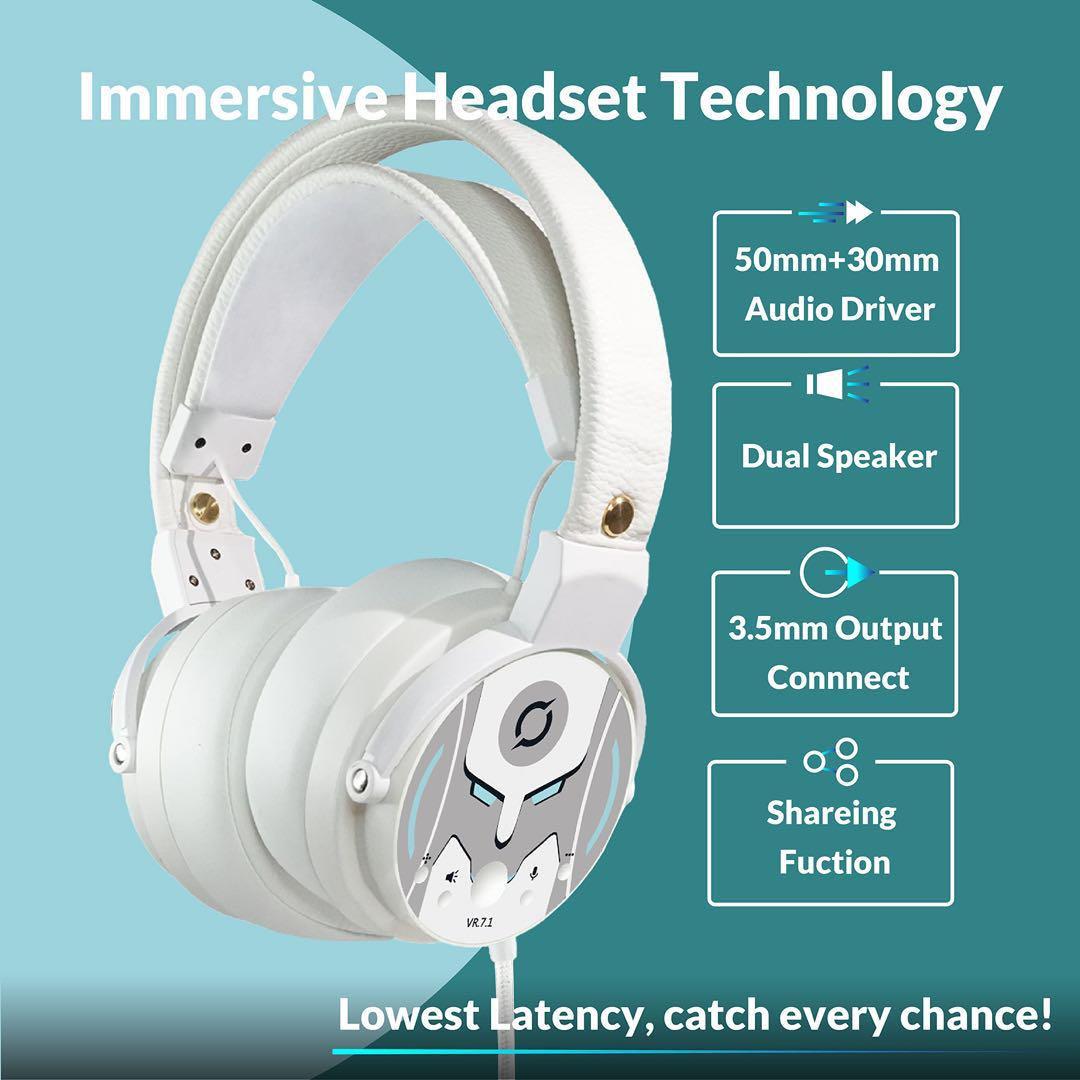 大特価‼️ゲーミングヘッドセット ブラック レッド レザー収納ケース付き✨